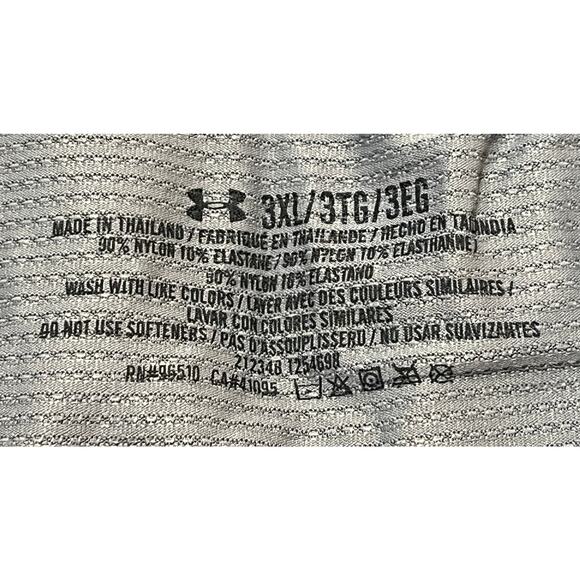 M2-72 UNDERARMOUR NWT Men's IsoChill Mesh BoxerJock Underwear 9" Inseam Gray 3XL - Picture 6 of 10